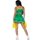  DISFRAZ ANIMADORA VERDE S/M - LEG AVENUE 