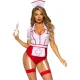  DISFRAZ ENFERMERA SEXY ROJO/BLANCO M - LEG AVENUE 