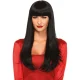  PELUCA PELO LARGO CON FLEQUILLO NEGRO - LEG AVENUE 