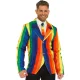  TRAJE BLAZER + CORBATA ARCOÍRIS S - LEG AVENUE 