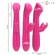  JULIETA VIBRADOR RABBIT 18,6 CM 10 VIBRACIONES ROSA - INTENSE 