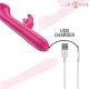  JULIETA VIBRADOR RABBIT 18,6 CM 10 VIBRACIONES ROSA - INTENSE 