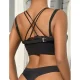 CINTURÓN DE BONDAGE PUNK HEBILLA METAL NEGRO TALLA ÚNICA - SUBBLIME  953713