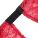 SET 3 PIEZAS ENCAJE Y SATEN ROJO S/M - SUBBLIME  953898