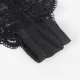 SET 3 PIEZAS ENCAJE Y SATEN NEGRO S/M - SUBBLIME  953911