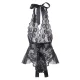 BODY SEXY CON VOLANTES NEGRO S/M - SUBBLIME  930806