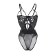 BODY SEXY DE ENCAJE NEGRO S/M - SUBBLIME  954055