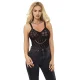 BODY CON CADENAS + LIGUEROS NEGRO S/M - SUBBLIME  954260