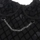 BODY CON CADENAS + LIGUEROS NEGRO S/M - SUBBLIME  954260