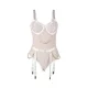 BODY CON CADENAS + LIGUEROS BLANCO L/XL - SUBBLIME  954291