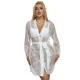 CAMISÓN DE MANGA LARGA CON DISEÑO FLORAL BLANCO L/XL - SUBBLIME  954376