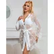 CAMISÓN DE MANGA LARGA CON DISEÑO FLORAL BLANCO L/XL - SUBBLIME  954376