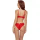  DENELIA SET TANGA + TOP ROJO S/M - PASSION 