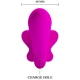  VALERIE VIBRADOR DOBLE STRAPON 12 VIBRACIONES MORADO - PRETTY LOVE 