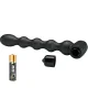  LYNN PLUG ANAL SILICONA 10 VIBRACIONES NEGRO - PRETTY LOVE 