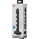  LYNN PLUG ANAL SILICONA 10 VIBRACIONES NEGRO - PRETTY LOVE 