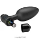  VIBRA BUTT PLUG 2 PLUG ANAL 10 VIBRACIONES NEGRO - PRETTY LOVE 