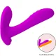  MASAJEADOR & VIBRADOR 12 VIBRACIONES CONTROL REMOTO MORADO - PRETTY LOVE 
