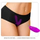  MASAJEADOR & VIBRADOR 12 VIBRACIONES CONTROL REMOTO MORADO - PRETTY LOVE 