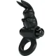  EXCITING RING ANILLO VIBRADOR RABBIT 10 VIBRACIONES NEGRO - PRETTY LOVE 
