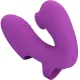  ATHENA VIBRADOR DE DEDO CON ESTIMULADOR CLÍTORIS MORADO - PRETTY LOVE 