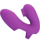 ATHENA VIBRADOR DE DEDO CON ESTIMULADOR CLÍTORIS MORADO - PRETTY LOVE 