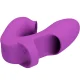  ATHENA VIBRADOR DE DEDO CON ESTIMULADOR CLÍTORIS MORADO - PRETTY LOVE 