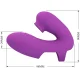  ATHENA VIBRADOR DE DEDO CON ESTIMULADOR CLÍTORIS MORADO - PRETTY LOVE 