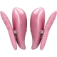  CAILEY PINZAS PARA PEZONES 10 VIBRACIONES CONTROL REMOTO ROSA - PRETTY LOVE 