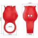  JAE VIBRADOR DE DEDO FORMA DE ROSA 10 VIBRACIONES ROJO - PRETTY LOVE 