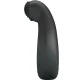  DAHLIA ANILLO VIBRADOR + ESTIMULADOR DE CLÍTOIS 12 VIBRACIONES NEGRO - PRETTY LOVE 