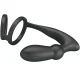 EMONI ANILLO PENE + PLUG ANAL 12 VIBRACIONES NEGRO - PRETTY LOVE 