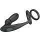 EMONI ANILLO PENE + PLUG ANAL 12 VIBRACIONES NEGRO - PRETTY LOVE 