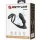  EMONI ANILLO PENE + PLUG ANAL 12 VIBRACIONES NEGRO - PRETTY LOVE 