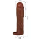  GERD FUNDA PARA PENE CON EXTENSIÓN DE 7.6 CM MULATO - PRETTY LOVE 