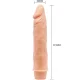  DWARF VIBRADOR REALÍSTICO 21 CM NATURAL - BAILE 