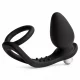 Rocks-Off Ro-Zen estimulador prostático vibrador con doble anillo 7 velocidades negro