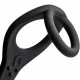 Rocks-Off Ro-Zen estimulador prostático vibrador con doble anillo 7 velocidades negro