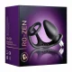 Rocks-Off Ro-Zen estimulador prostático vibrador con doble anillo 7 velocidades negro