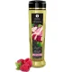 Shunga aceite de masaje orgánico frambuesa 240 ml