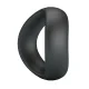 Valen anillo para pene ergonómico silicona negro - Crazy Bull
