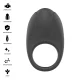 Merlotte anillo vibrador con estimulación de clítoris negro - Intense