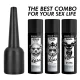 Aplicador de lubricante anal talla S 30 ml - Black Hole