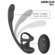 Plug anal vibración y Waving 360º y estimulador testículos - Addicted Toys