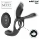 Anillo doble para el pene con estimulador de clítoris - Addicted Toys