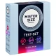 Pack muestra preservativos talla 60-64-69 mm (3 unidades) - Mister Size