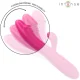 Ivy vibrador flexible 10 vibraciones con lengua estimuladora rosa - Intense