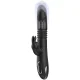 Kenji vibrador rabbit up & down + mando control remoto Watchme - Black&silver