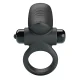 Anillo vibrador para pene Adrien 10 funciones negro - Pretty Love