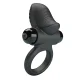 Anillo vibrador para pene Adrien 10 funciones negro - Pretty Love